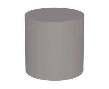 Morgan Accent Table - Round / Grey Lacquer
